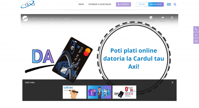 Axi Card experiențe și discuții 