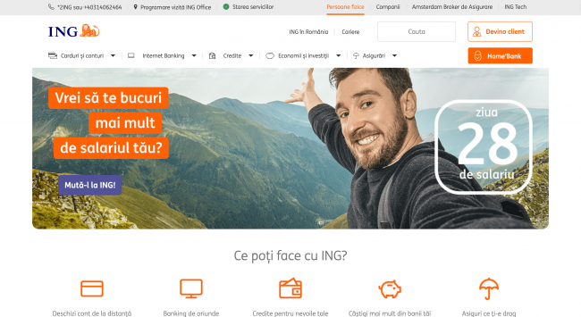 ING Credit Auto - împrumuturi de până la 125 000 RON